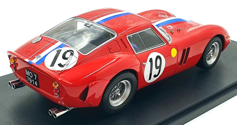 KK Scale 1/18 Scale Diecast KKDC180735 - Ferrari 250 GTO #19 Le Mans 1962