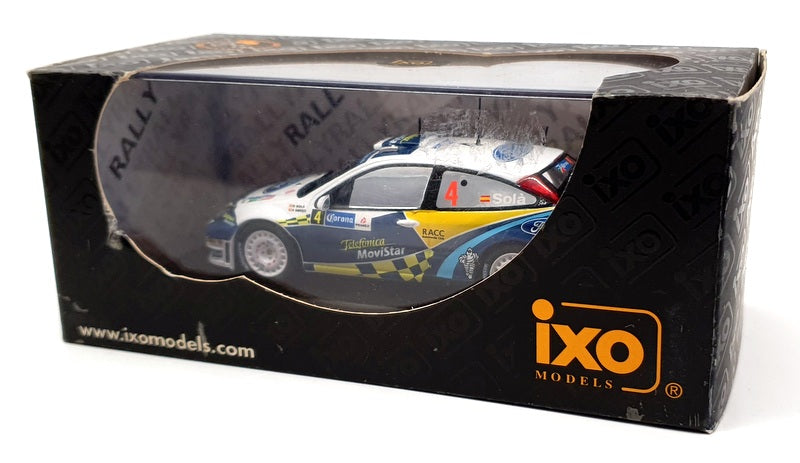 IXO Models 1/43 Scale Model Car RAM185 - Ford Focus WRC #4 Rally Mexico 2005