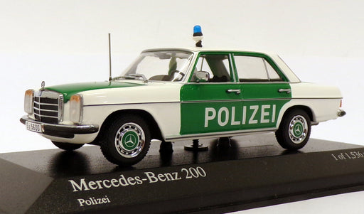 Minichamps 1/43 Scale 400 034090 - Mercedes Benz 200 - Polizei