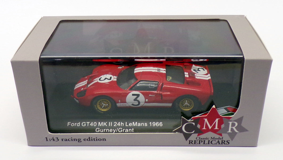 CMR 1/43 Scale CMR43053 - Ford GT40 MkII - 24h Le Mans 1966 #3 Gurney/Grant