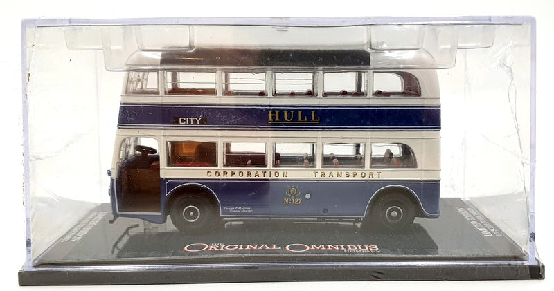 Corgi 1/76 Scale Diecast OM45706 - AEC Q Double Deck Bus Hull Transport R12