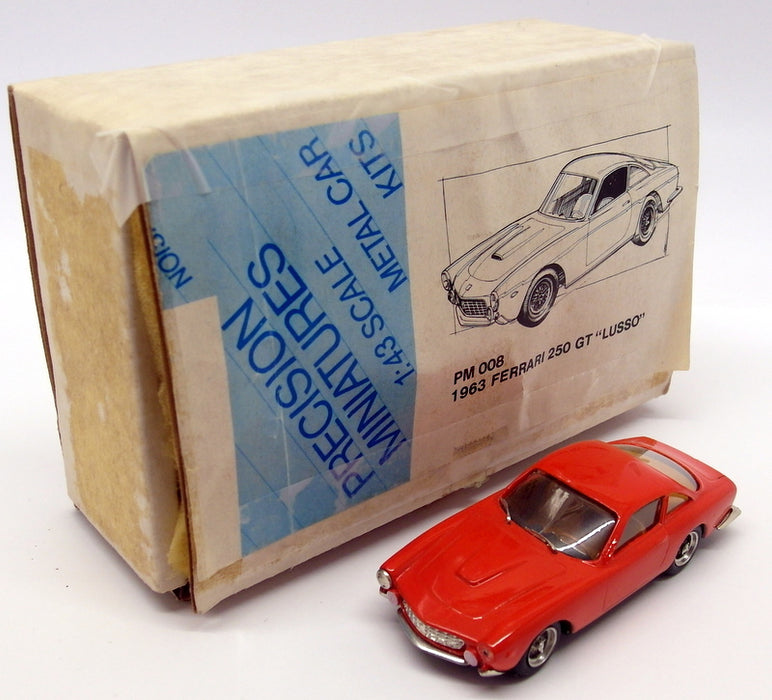 Precision Miniatures 1/43 White Metal PM008 1963 Ferrari 250 GT Lusso Red