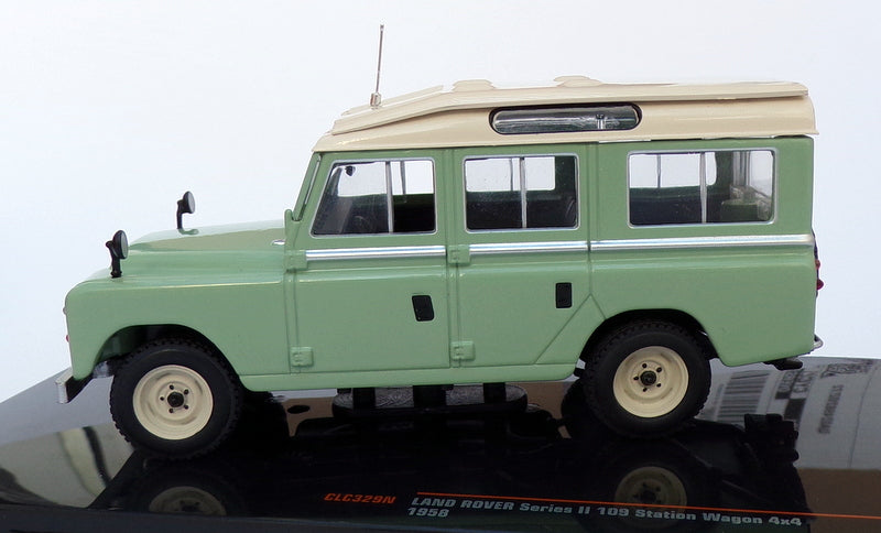 Ixo Models 1/43 Scale CLC329N - 1958 Land Rover SII 109 Stn. Wagon 4x4 - Green