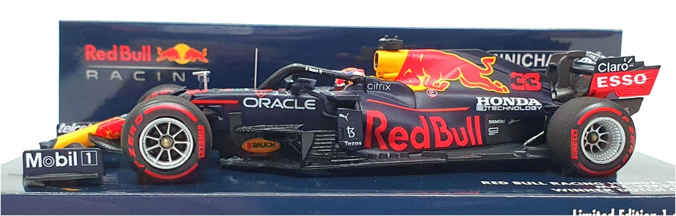 Minichamps 1/43 Scale 410 211433 - F1 Red Bull Honda RB16B Verstappen 2021