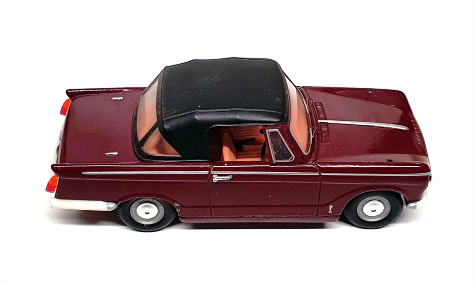 Vanguards 1/43 Scale VA07400 - Triumph Herald Convertible - Damson