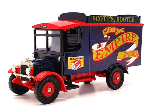 Corgi 13cm Long Diecast C859/1 - 1929 Thornycroft Van With Roofrack - Scott's