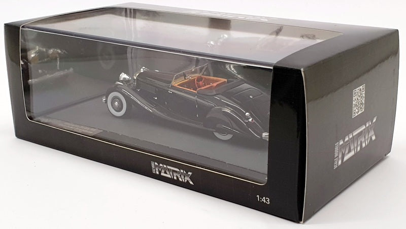 Matrix 1/43 Scale 50806011 - Hispano Suiza K6 Cabriolet  Brandone - Black