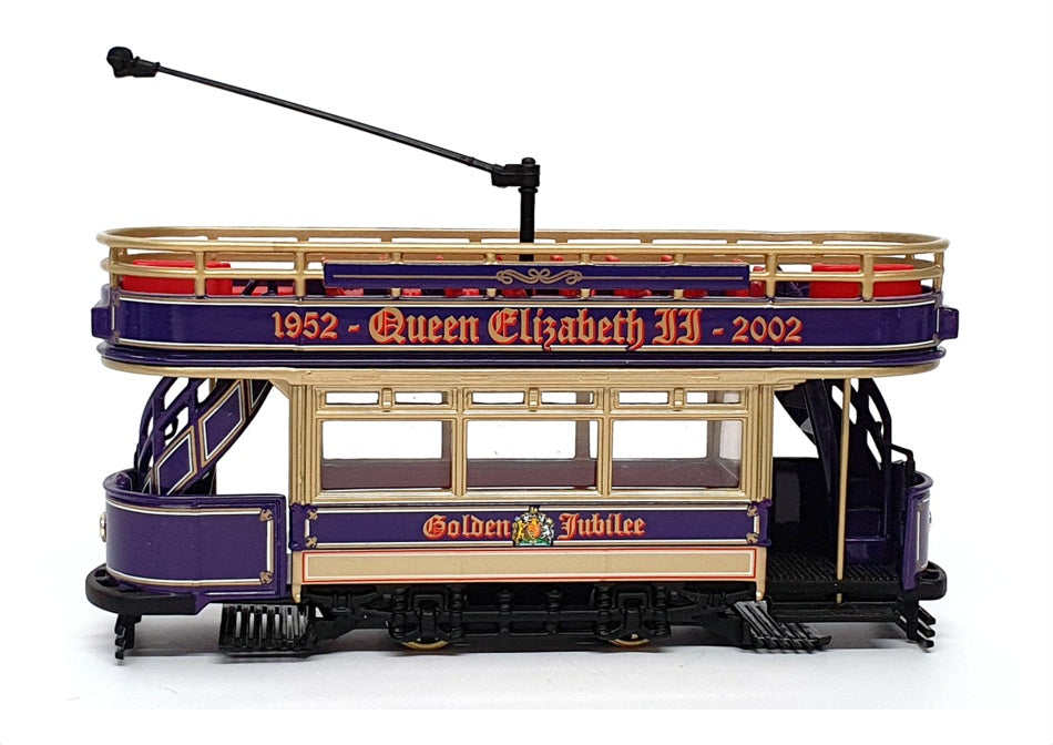 Corgi 1/72 Scale CC25206 - Queen Elizabeth II Golden Jubilee Open Top Tram