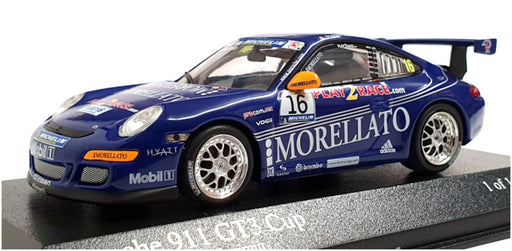 Minichamps 1/43 Scale 400 066416 - Porsche 911 GT3 #16 Supercup 2006