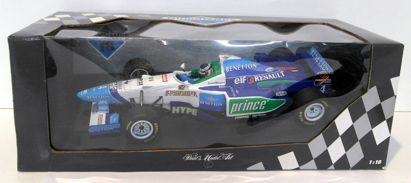 Minichamps 1/18 Scale Diecast 180 960004 Benetton Renault B196 G. Berger