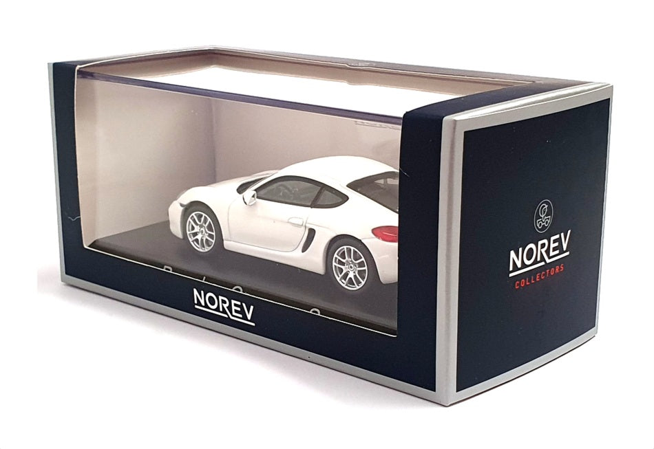 Norev 1/43 Scale Diecast 750037 - 2013 Porsche Cayman S - White