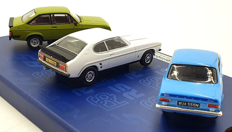 Corgi 1/43 Scale RS00002 - 1970's Ford RS Collection 3 Piece Set - Escort/Capri