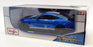 Maisto 1/18 Scale Model Car 46629 - 2020 Mustang Shelby GT500 - Blue