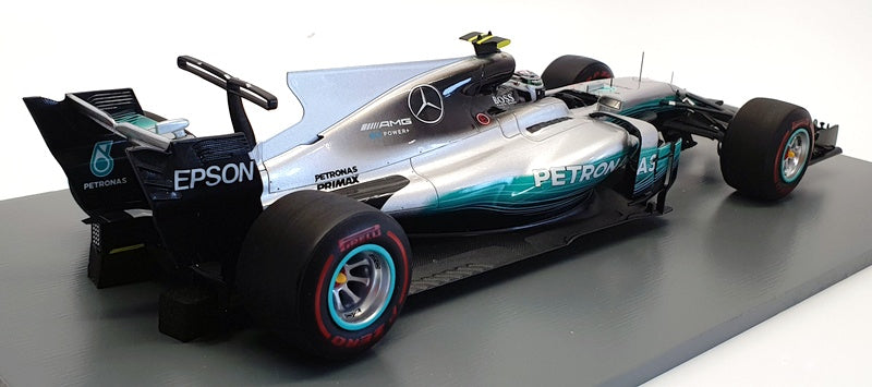 Spark 1/18 Scale 18S301 - 2017 Mercedes AMG W08 #77 EQ  V.Bottas 1st Russian GP