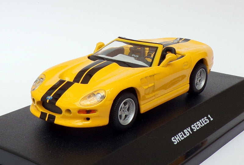 Maxi Car 1/43 Scale Model Car MX23520 - Shelby Series 1 - Yellow