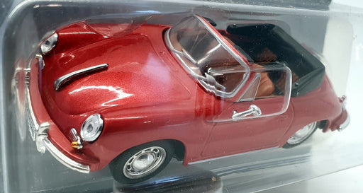 Deagostini 1/43 Scale Model Car COD032 - 1959 Porsche 356 B Cabriolet - Red