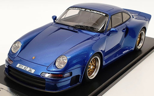 Kess Models 1/18 Scale Model KE18004A - Porsche 911 993 GT1 Aimeras - Met Blue