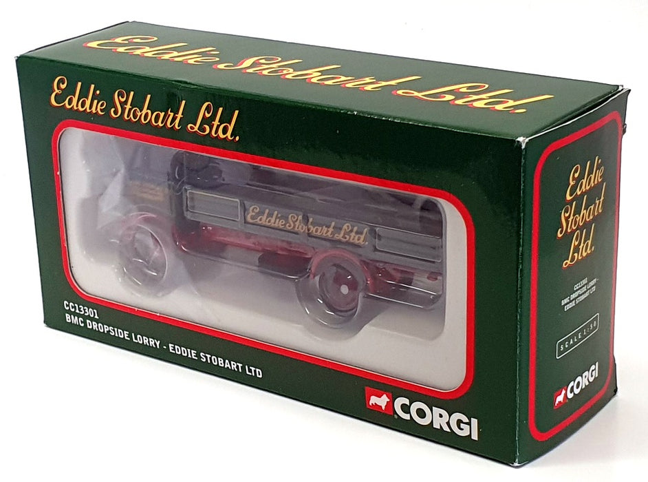 Corgi 1/50 Scale Diecast CC13301 - BMC Dropside Lorry - Eddie Stobart Ltd