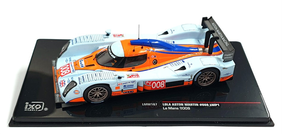 Ixo 1/43 Scale LMM167 - Lola Aston Martin #008 LMP1 4th Le Mans 2009