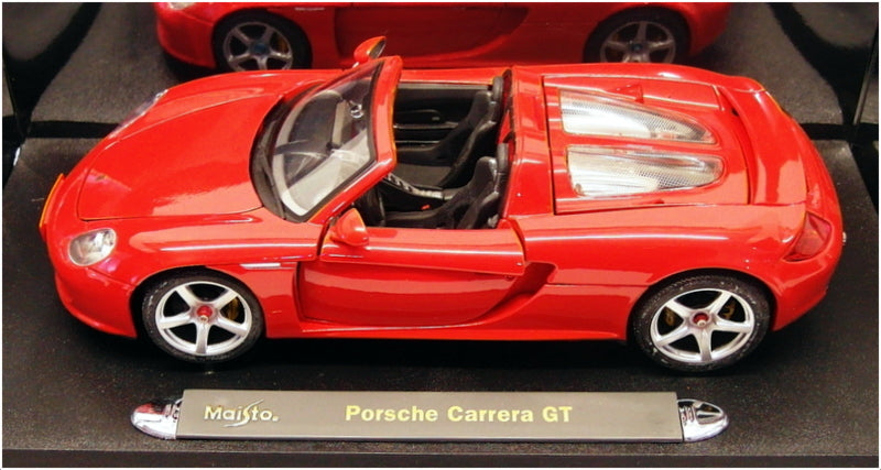 Maisto 1/18 Scale Diecast Model Car 36665 - Porsche Carrera GT - Red