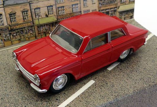 Corgi 1/43 Scale Model Car D708 - Ford Cortina Saloon - Red
