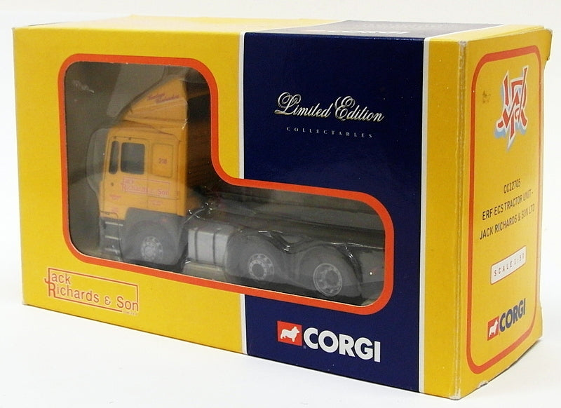 Corgi 1/50 Scale CC12705 - ERF ECS Tractor Unit - Jack Richardson & Son Ltd.