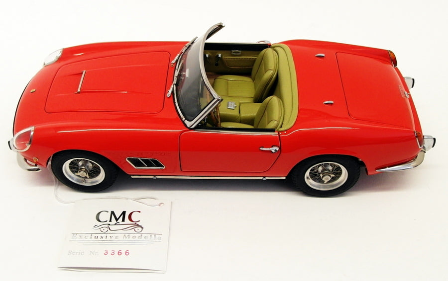 CMC 1/18 Scale Model Car M-091 - 1960 Ferrari 250 California SWB - Red