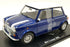 KK Scale 1/12 Scale KKDC120053R - Mini Cooper RHD - Blue/White Roof