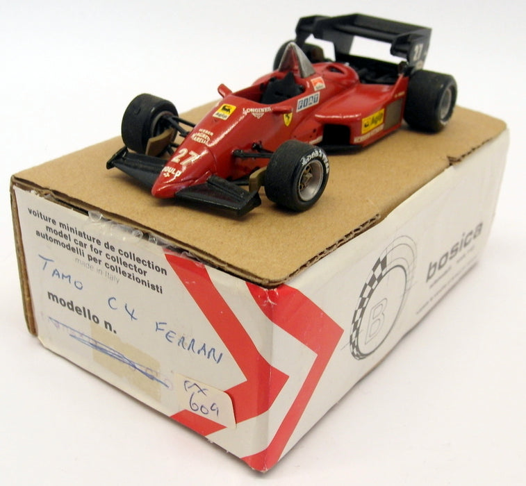 Tameo 1/43 Scale White Metal Built Kit - FX604 Ferrari F1 C4 Alboreto