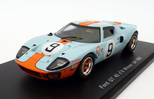 Spark 1/43 Scale 43LM68 - Ford GT40 - #9 Winner Le Mans 1968