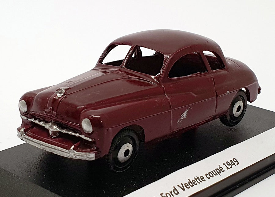 XVM 1/43 Scale Built Kit XVM01 - 1949 Ford Vedette Coupe - Maroon
