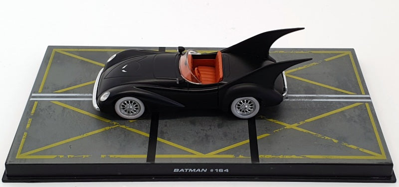 Eaglemoss Appx 10cm Long Model 164 - Batmobile Black - Batman