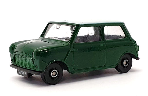 Corgi Fina Appx 7cm Long Model Car CRG01 - Austin Mini - Green/White