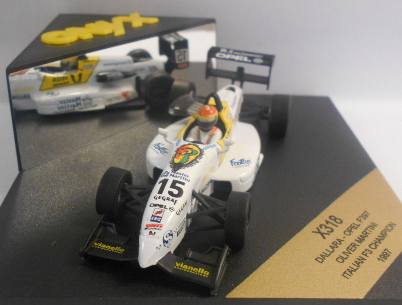 Onyx 1/43 Scale - X318 DALLARA-OPEL F397 OLIVER MARTINI ITALIAN F3 CHAMPION 1997