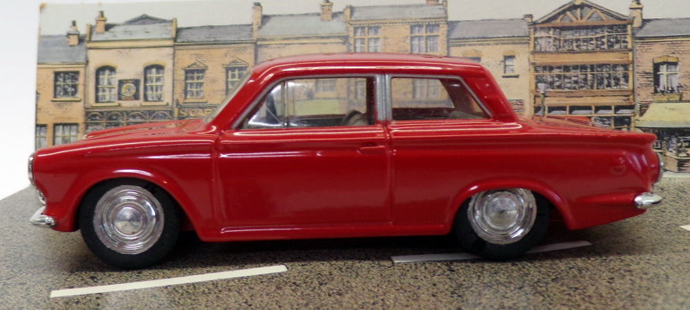 Corgi 1/43 Scale Model Car D708 - Ford Cortina Saloon- #29 Red