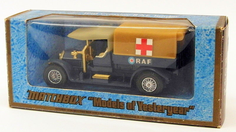 Matchbox Models Of Ysteryear Model Car Y-13 - 1918 Crossley RAF Tender