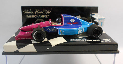 Minichamps F1 1/43 Scale - 430 920007 BRABHAM JUDD BT60 D.HILL 1992