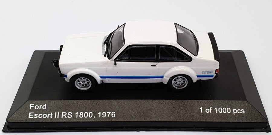 Whitebox 1/43 Scale Model Car WB226 - 1976 Ford Escort RS 1800 - White