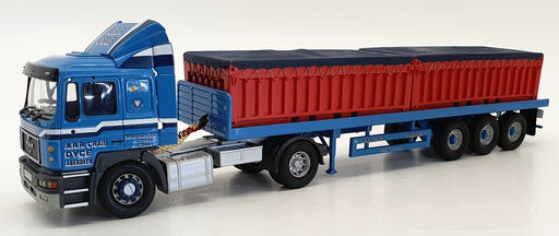 Corgi 1/50 Scale Truck CC12004 - MAN Flatbed Trailer & Container Load - Craib