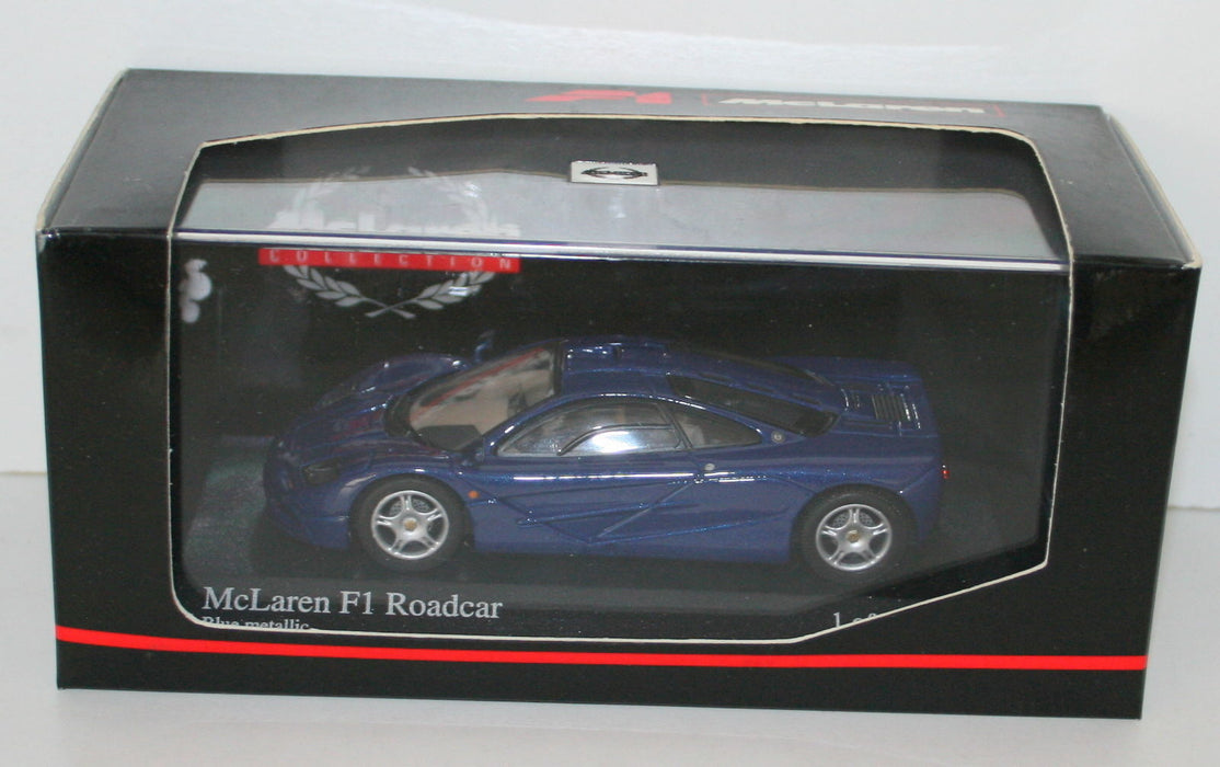 MINICHAMPS 1/43 530133435 MCLAREN F1 GTR BLUE METALLIC