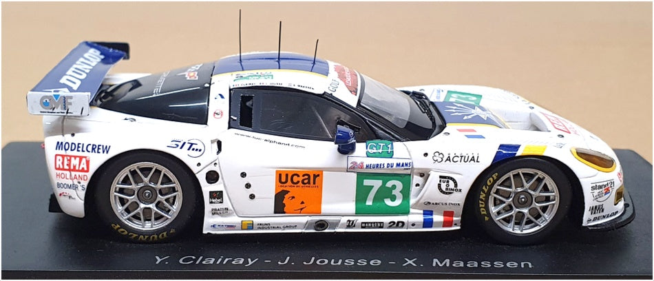 Spark 1/43 Scale S1531 - Corvette C6.R - #73 LM 2009 2nd LMGT1 Class