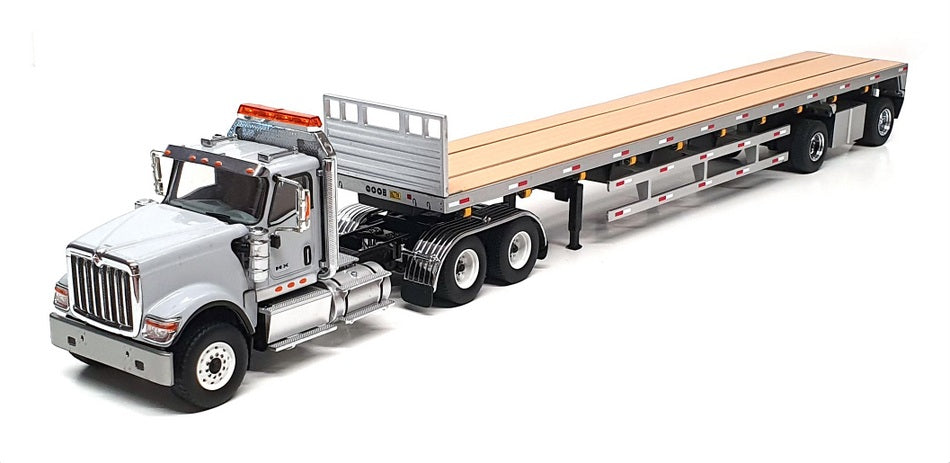 Diecast Masters 1/50 Scale 71041 - International HX520 & 53' Flat Bed Trailer