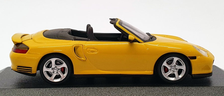 Minichamps 1/43 Scale WAP 020 102 14 - Porsche 911 Turbo Cabrio - Yellow