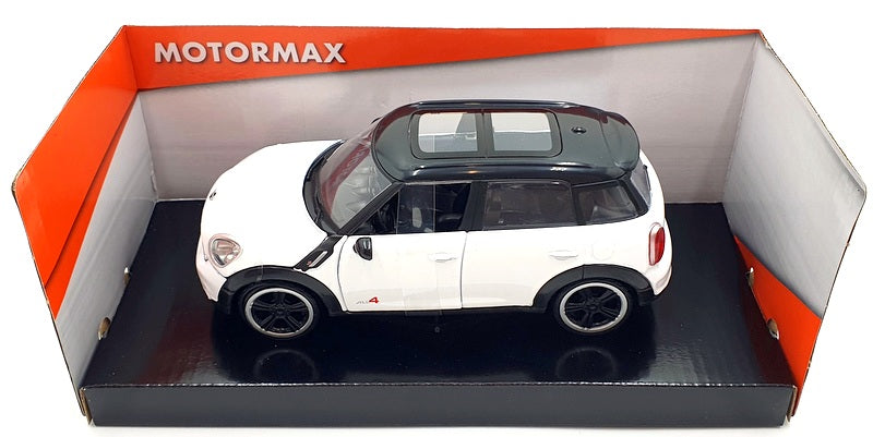 Motormax 1/24 Scale Diecast - 73353 - Mini Cooper S Countryman - White