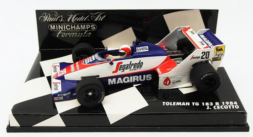 Minichamps 1/43 Scale 430 830020 - F1 Toleman TG 183 B - J.Cecotto '84