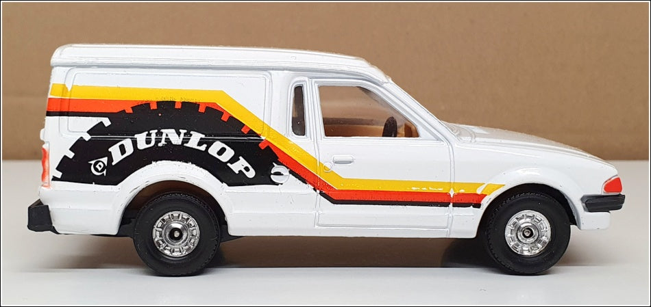 Corgi 12cm Long Diecast 503 - Ford Escort Van -Dunlop - White