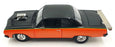 Acme 1/18 Scale Diecast A1805309 - 1965 Chevrolet Chevelle SS - Black/Orange