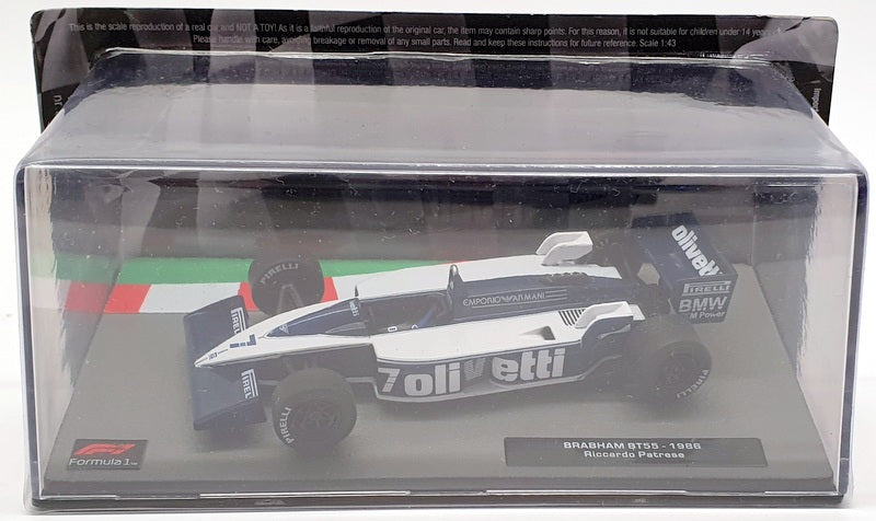 Altaya 1/43 Scale Model Car 1101IR20 - Brabham BT55 1988 Riccardco Patresa