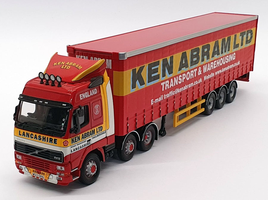 Corgi 1/50 Scale CC12411 - Volvo Curtainside Truck & Trailer - Abram