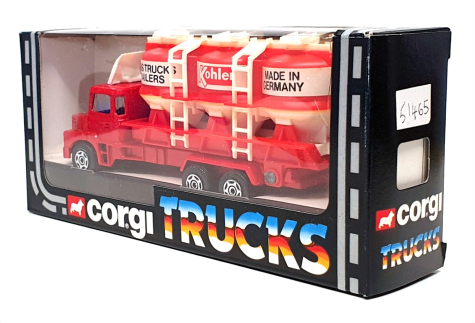 Corgi Appx 14cm Long 51465 - Scania LT145 Truck "Kohler" - Red/White